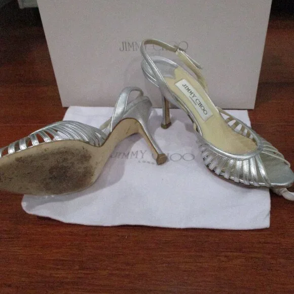 Jimmy Choo Carpretto Slingback Shoes - Picture 2 of 12